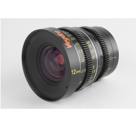 Veydra M4/3 Mini Prime 12mm T2.2 MFT Mount Lens, Metric Focus Scales