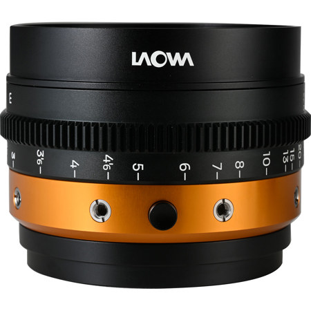 Venus Laowa 1.33x Front Anamorphic Adapter Amber Flare