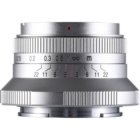 Venus Laowa 15mm f/5 Cookie Pancake Lens for Sony E, Silver