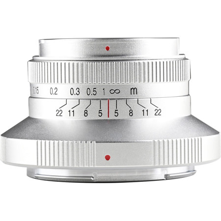 Venus Laowa 15mm f/5 Cookie Pancake Lens for Nikon Z, Silver