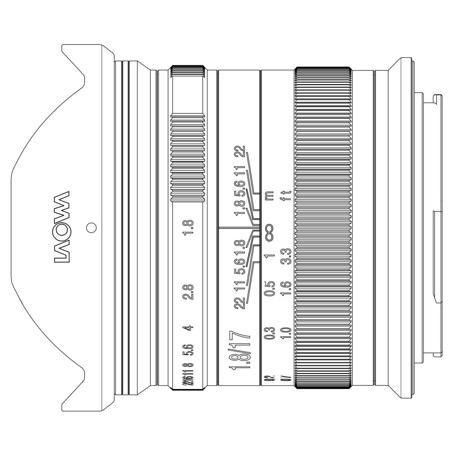 Venus Laowa 17mm f/1.8 Lens for Micro Four Thirds VE1718MFT