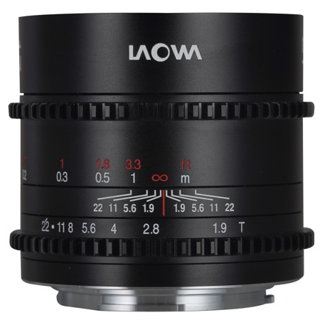 Venus Laowa 17mm T1.9 Cine Lens for Micro Four Thirds VE1719MFTC