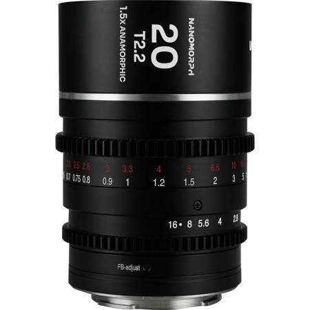 Venus Laowa Nanomorph 1.5x S35 Anamorphic 20mm T2.2 Micro Four Thirds Silver Flare