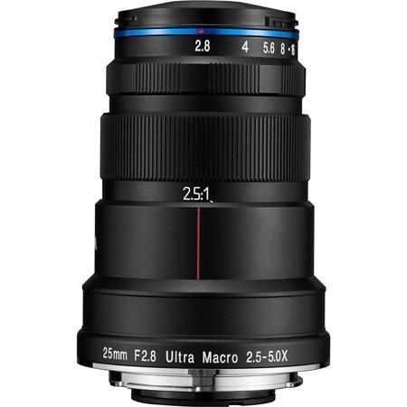 LAOWA 25mm F2.8 Ultra Macro 2.5-6x レンズ Venus Laowa 25mm f/2.8 2.5-5x Ultra-Macro Lens for Canon EF VE2528C