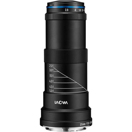 Venus Laowa 25mm f/2.8 2.5-5X Ultra Macro Lens for Sony FE