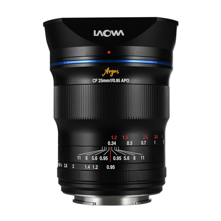 Venus Laowa Argus 25mm f/0.95 CF APO Lens for Fujifilm X