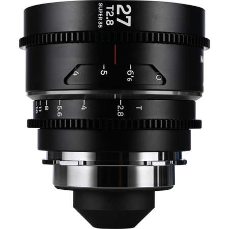 Venus Laowa Nanomorph 27mm T2.8 1.5x S35 Anamorphic Lens for PL/EF, Silver Flare