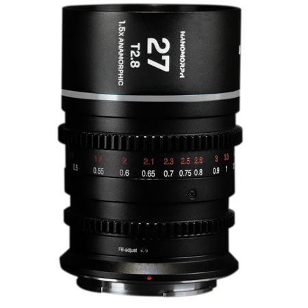 Venus Laowa Nanomorph 27mm T2.8 1.5x S35 Anamorphic Lens for DJI DL,Silver Flare
