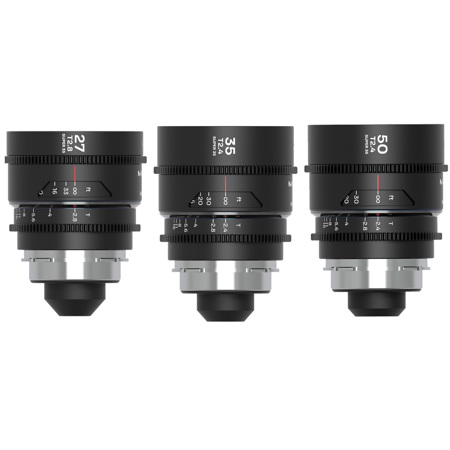 Venus Laowa Nanomorph S35 Prime 3-Lens Bundle for PL Mount/Canon EF, Silver