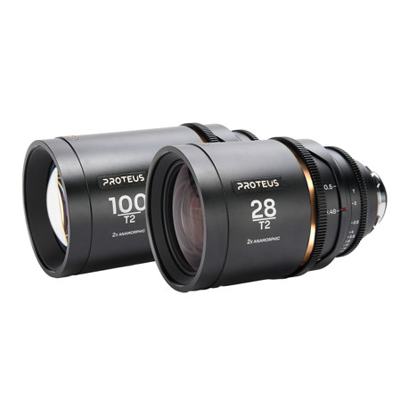 Venus Laowa Proteus 28mm and 100mm T2 2x Anamorphic Cine 2-Lens Kit for PL Mount/Canon EF
