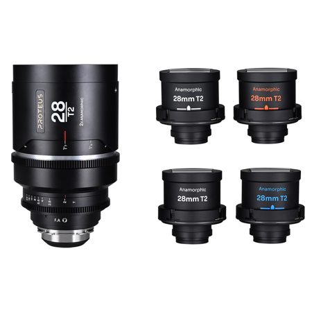 Venus Laowa Proteus T2.0 Flex 2x Anamorphic Lens 28mm Meters