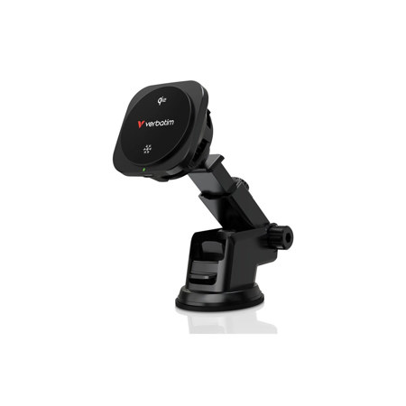 Verbatim Charge 'n' Drive Qi2 15W Magnetic Wireless Car Charger