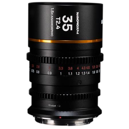 Venus Laowa Nanomorph 35mm T2.4 1.5x S35 Anamorphic Lens for DJI DL, Amber Flare