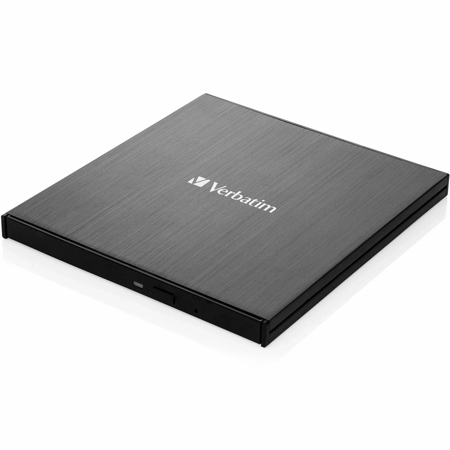 Verbatim External Slimline USB 3.2 Gen 1 Blu-Ray BD/DVD/CD/M-Disc Writer