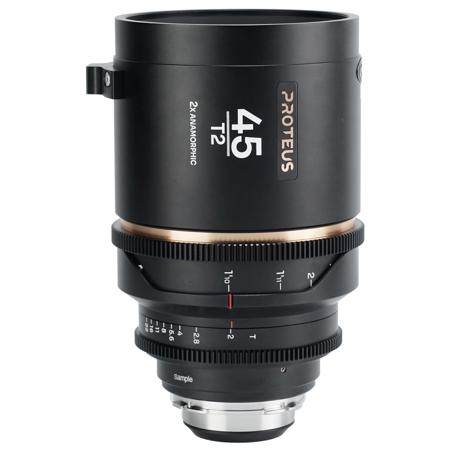 Venus Laowa Proteus 45mm T2 2x Anamorphic Cine Lens for PL/EF, Silver, Meter