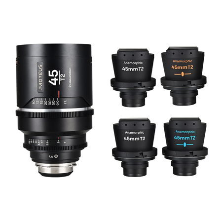 Venus Laowa Proteus T2.0 Flex 2x Anamorphic Lens 45mm Feet