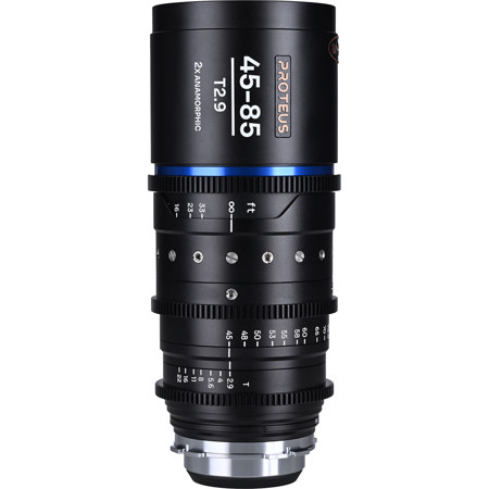 Venus Laowa Proteus 45-85mm T2.9 2x Anamorphic Cine Lens for PL/EF, Blue, Feet