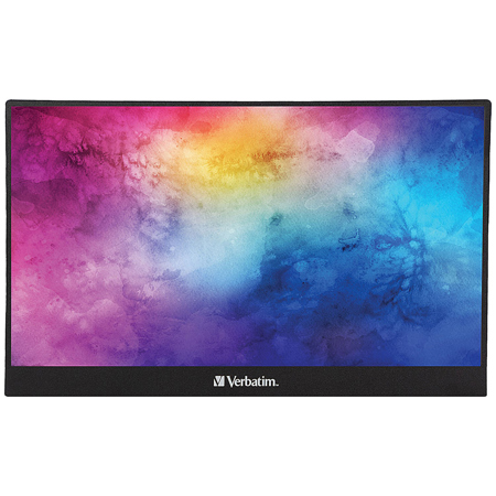 Verbatim PM-14 14" 16:9 Full HD Portable IPS LCD HDR Monitor