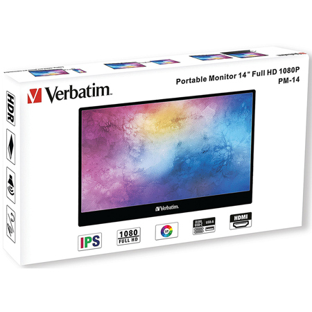 Verbatim PM-14 14インチ ポータブルモニター Verbatim PM-14 14