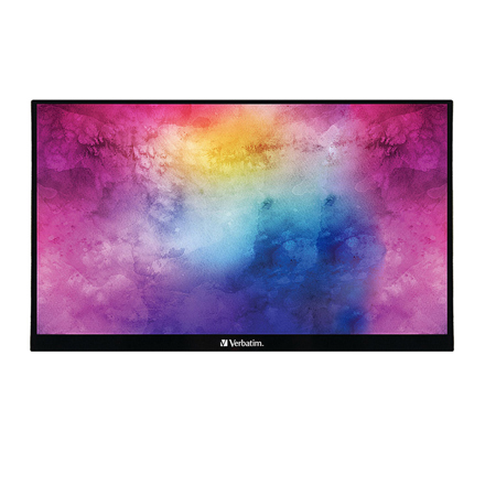 Verbatim PM-14 14" 16:9 Full HD Touchscreen Portable IPS LCD HDR Monitor