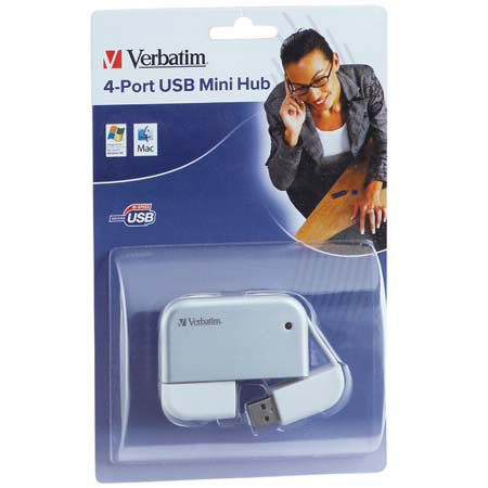 Verbatim 95259 4 Port USB Mini Hub