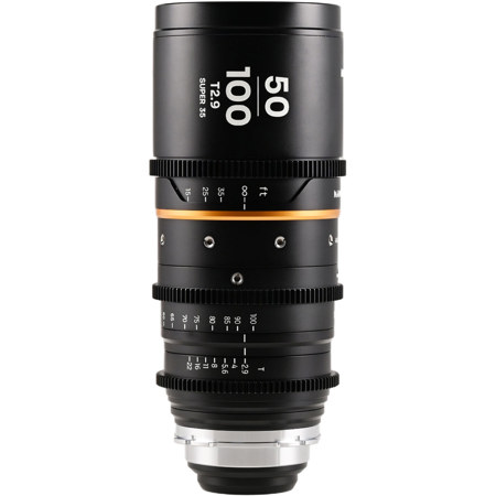 Venus Laowa Nanomorph T2.9 1.5x Anamorphic Cine Lens for PL Mount Amber Flare 50-100mm