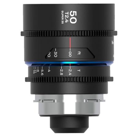 Venus Laowa Nanomorph 50mm T2.4 1.5x S35 Anamorphic Lens for PL/EF, Blue Flare