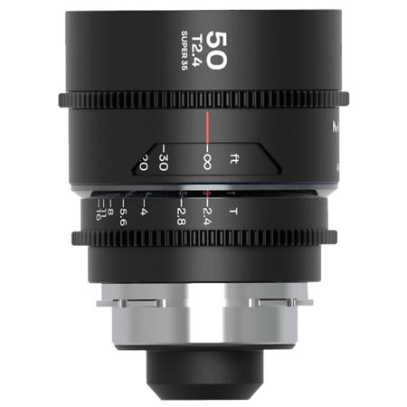 Venus Laowa Nanomorph 50mm T2.4 1.5x S35 Anamorphic Lens for PL/EF, Silver Flare