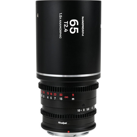 Venus Laowa Nanomorph 1.5x S35 Anamorphic Lens 65mm T2.4 Sony E Silver Flare