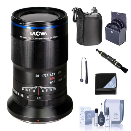Venus Laowa 65mm f/2.8 2X Ultra Macro APO Lens for Nikon Z with Accessories Kit