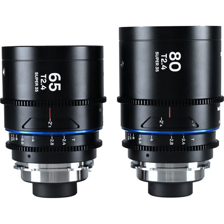 Venus Laowa Nanomorph 1.5x S35 Anamorphic 65 & 80mm Set PL Mount/Canon EF Blue Flare