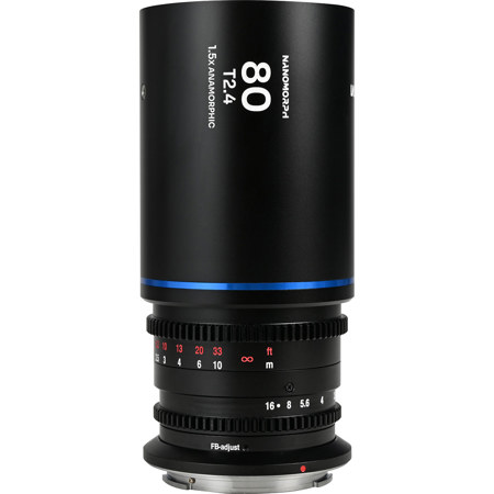 Venus Laowa Nanomorph 1.5x S35 Anamorphic Lens 80mm T2.4 Micro Four Thirds Blue Flare