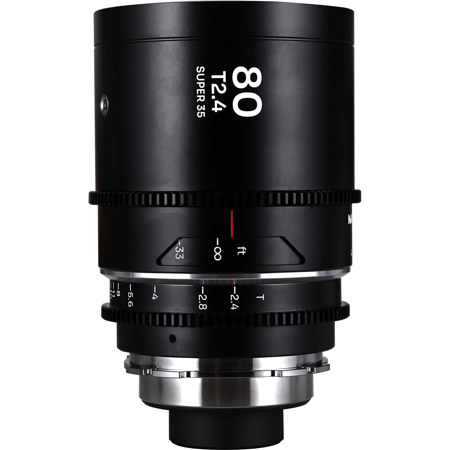 Venus Laowa Nanomorph 1.5x S35 Anamorphic Lens 80mm T2.4 PL Mount/Canon EF Silver Flare