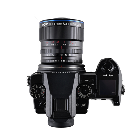 Venus Laowa FF 8-15mm f/2.8 Fisheye Lens for Fujifilm GFX VE815GFX