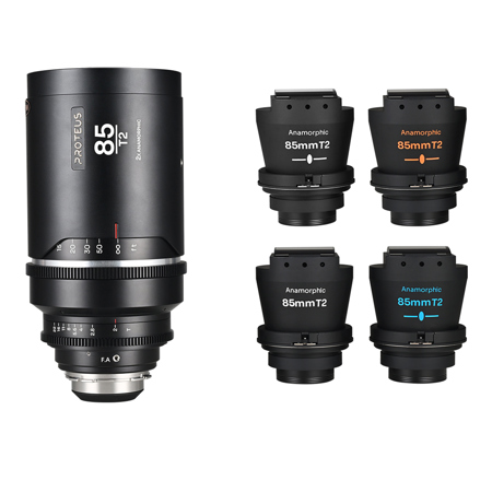 Venus Laowa Proteus T2.0 Flex 2x Anamorphic Lens 85mm Meters