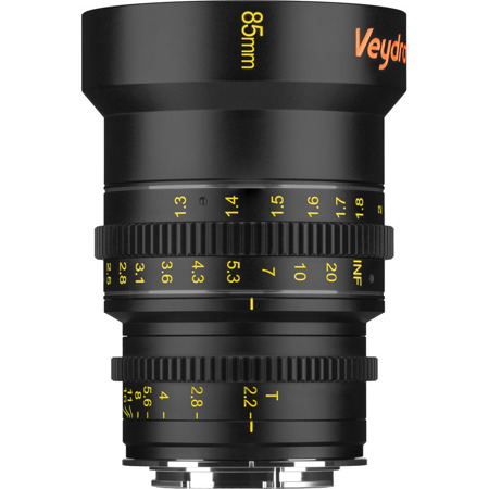 Veydra Mini Prime 85mm T2.2 Lens for Sony E Mount Cameras, Metric Focus Scale