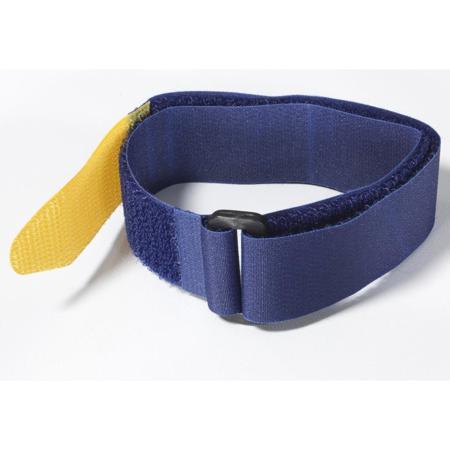 VELCRO Brand 18" x 1" Marine Grade Strap, 2 Pack, Blue