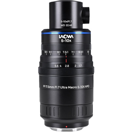 Venus Laowa Aksen 17.5mm f/1.7 5-10X Ultra Macro Lens for