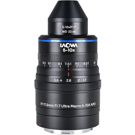 Venus Laowa Aksen 17.5mm f/1.7 5-10X Ultra Macro APO Lens for
