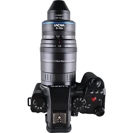 Venus Laowa Aksen 17.5mm f/1.7 5-10X Ultra Macro APO Lens for L