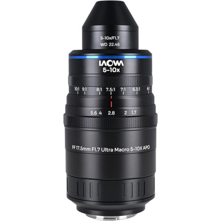 Venus Laowa Aksen 17.5mm f/1.7 5-10X Ultra Macro APO Lens for MFT