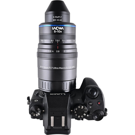 Venus Laowa Aksen 17.5mm f/1.7 5-10X Ultra Macro APO Lens for MFT