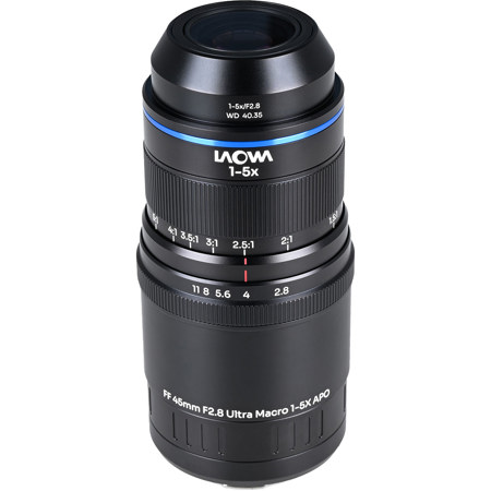 Venus Laowa Aksen 45mm f/2.8 1-5X Ultra Macro APO Lens for L Mount
