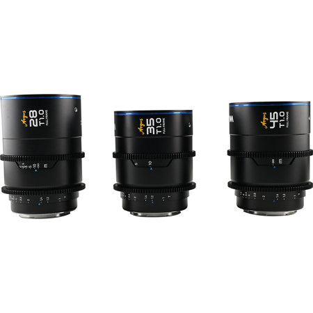 Venus Laowa Argus T1 Full Frame Cine Lens 28, 35, 45mm Set Sony E