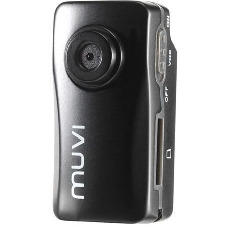 Veho VCC-004-ATOM-BLK Muvi Atom Micro Camcorder, Black