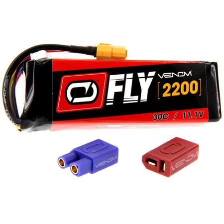 Venom Fly 30C 3S 2200mAh 11.1V LiPo Battery with UNI 2.0 Plug