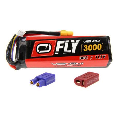 Venom Fly 30C 3S 3000mAh 11.1V LiPo Battery with UNI 2.0 Plug