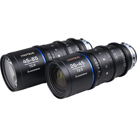Venus Laowa Proteus Cine 2-Lens Set for PL Mount/Canon EF, Blue, Feet