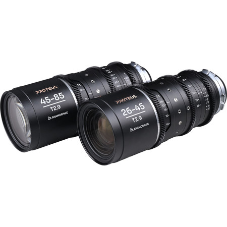 Venus Laowa Proteus Cine 2-Lens Set for PL Mount/Canon EF, Silver, Feet
