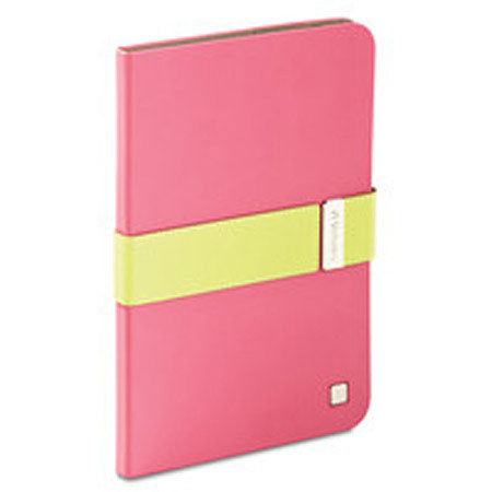 Verbatim Folio Signature for iPad Mini/iPad Mini w/Retina Display, Pink/Green